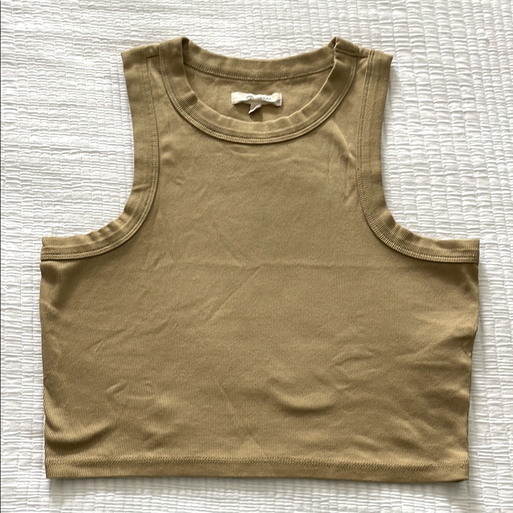 Madewell cropped bightside tank